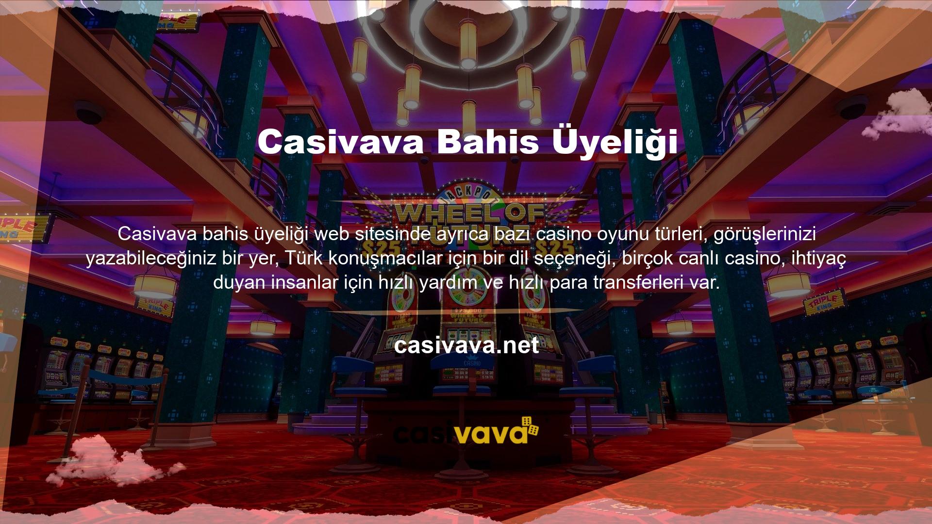 Siteye bakabilir ve Casivava bahis üyeliğini bitirdikten sonra mesajların doğru olup olmadığını görebilirsiniz